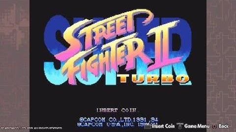 Ryu Super Street Fighter II: Turbo X GM Challenge Capcom Arcade Stadium PS4 20231023230353