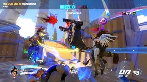 Tracer Zarya Combo Sextuple Team Kill