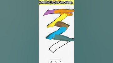 how to draw zig zag image#short#Raj barman vlog