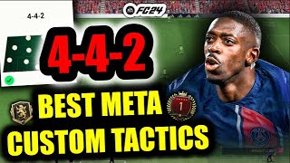 🚨Best 442 Meta Tactics (Elite Division) on FC 24 for Team of The Season! *Post patch*