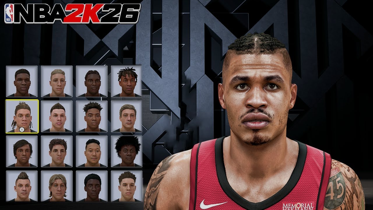 NBA 2K26 Лучшее создание лица Джеральда Грина