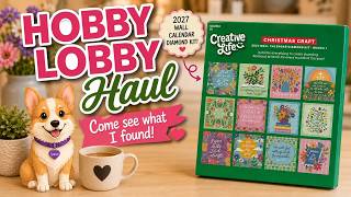 Hobby Lobby Diamond Painting Haul 2027 Diamond Painting Calendar Unboxing and More