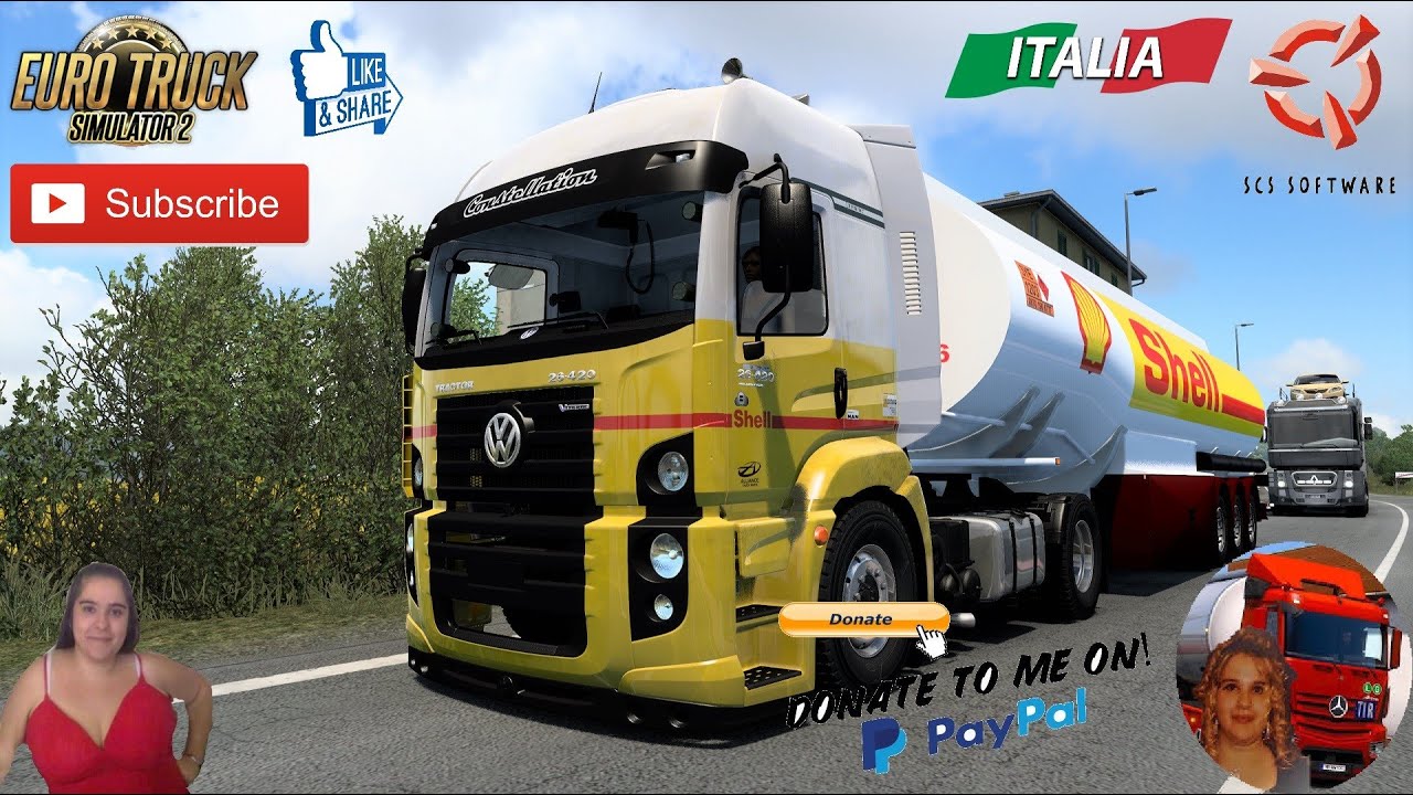 Euro Truck Simulator 2 1 40 Volkswagen Constellation 19 By Rlm Dlc S Mods Youtube
