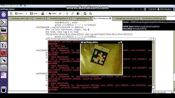 Single tag recognition with AprilTag