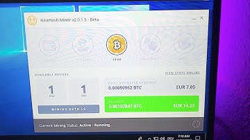 Mining with my GTX 1070Ti and Ryzen 1700x on NiceHash