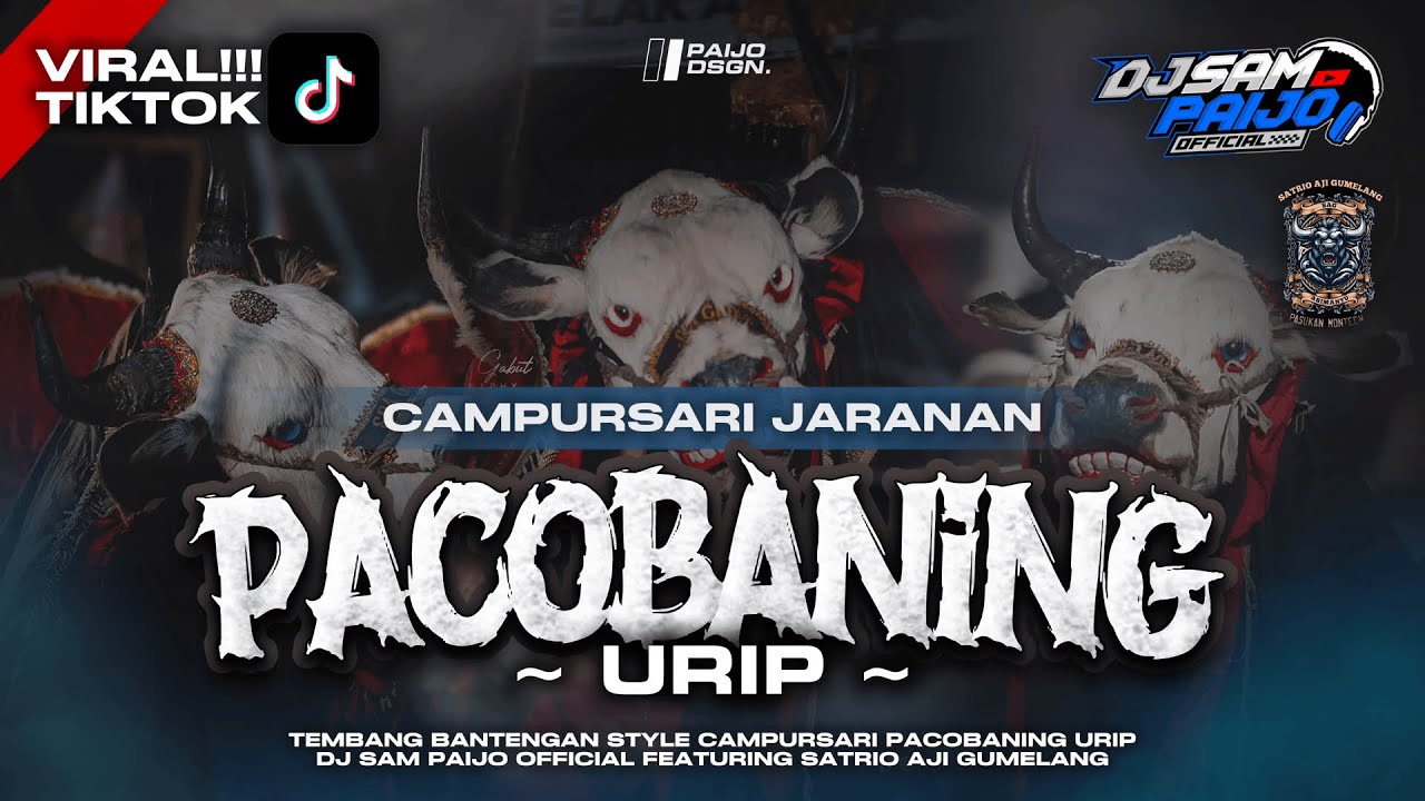 CAMPURSARI‼️PACOBANING URIP SATRIO AJI GUMELANG FEAT BANTENG NGEPOT REMIXER BY DJ SAM PAIJO OFFICIAL