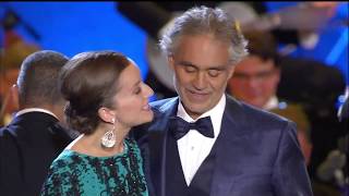 Andrea Bocelli & Carly Paoli with David Foster   I' te vurria vasà
