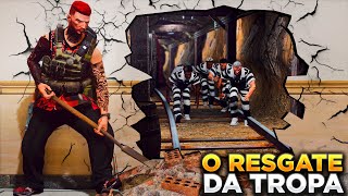 GTA V: VIDA DO CRIME | MISSÃO RESGATE DO TÚNEL!🧨 HORA DE SALVAR MINHA TROPA DA PRISÃO! |#20