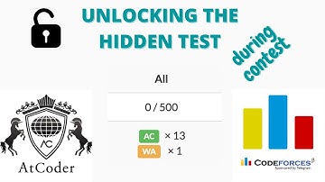 Finding hidden test cases DURING contest