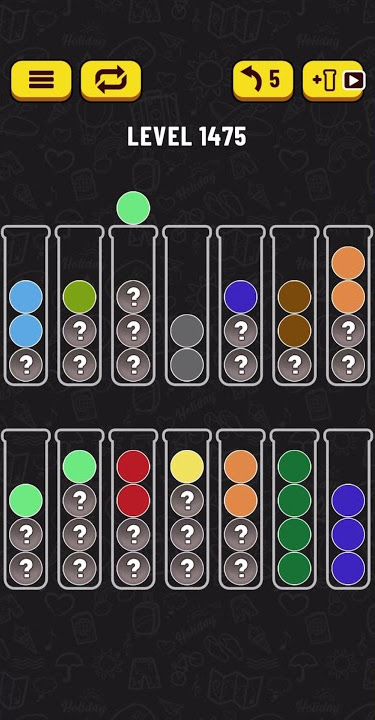 Ball Sort Puzzle - Level 1475
