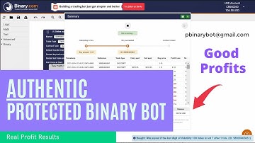 Unique Binary.com Bot - Razgon Binary Bot | Authentic Protected Binary Bot