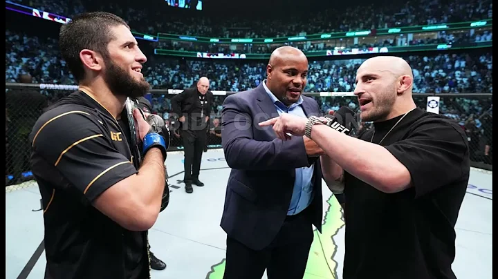UFC 284 islam makhachev vs alexander volkanovski face off