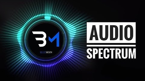 How to Create an Audio Spectrum video | Avee player |