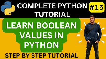 Booleaanse waarde in Python || Python Booleans || Python-zelfstudie || Booleaanse waarden in Pyth...