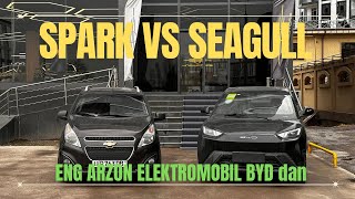 BYD Seagull eng arzon va sifatli elektromobil.