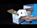 Blue Light Laser Separation Machine from unboxing to installation and using