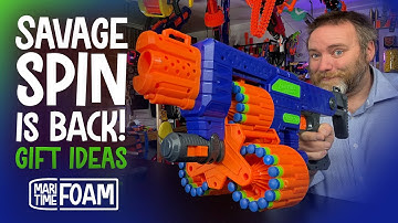 The 45 dart Savage Spin is BACK in new colours! Full review of the old one lol