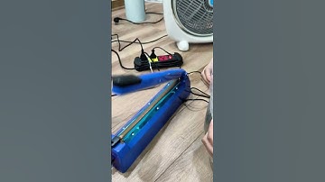 Máy hàn miệng túi bảo quản thực phẩm khô tránh hỏng mốc #mayhanmiengtui #thethuanreview