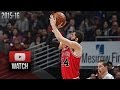 Nikola Mirotic Full Career-High Highlights vs Knicks (2016.03.23) - 35 Pts, 9 Threes!