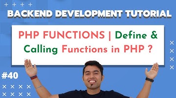 PHP Functions in Hindi | Define and Calling Function In PHP | PHP Tutorial in Hindi 2020 #40