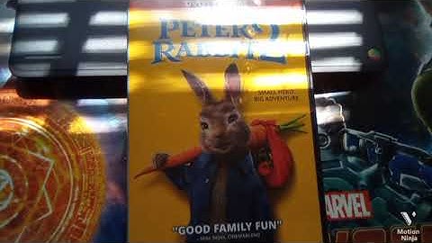 Unboxing Peter Rabbit 2 🐇 📀 DVD