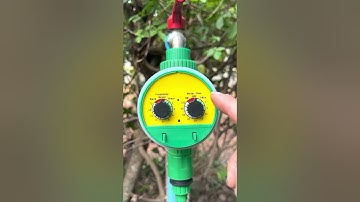 วิธีใช้งานเครื่องตั้งเวลารดน้ำต้นไม้อัตโนมัติ #รดน้ําต้นไม้ #ต้นไม้ #daddytricks