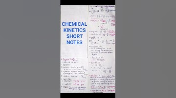 Chemical kinetics short notes | Jee short notes | Jee 2023 | #jeemain#jeeadvanced#neet#viral #shorts