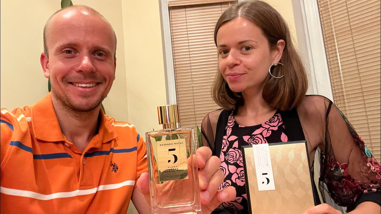 Rosendo Mateu -  Nº 5 Floral, Amber, Sensual Musk распаковка нишевого аромата #juliscent