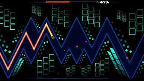 [GD] Azure Paralyzer 100% (Easy Hard Demon)