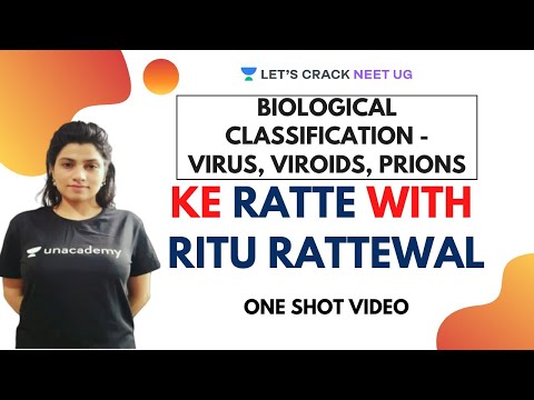 Biological Classification - Virus, Viroids, Prions | One Shot Revision | NEET Biology