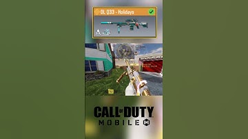 DLQ-33 HOLIDAYS #codm #codmobile