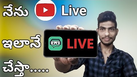 Streamlabs Mobile Tutorial - How to Do Live Stream on YouTube without 1k Subscribers 2020 In Telugu
