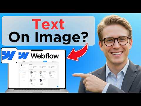 How To Add Text On Image In Webflow (Full Guide 2026)