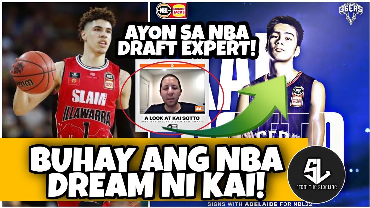Ang OPINYON ng NBA DRAFT EXPERT sa PAGPIRMA ni KAI SOTTO sa ADELAIDE 36ers sa NBL AUSTRALIA!
