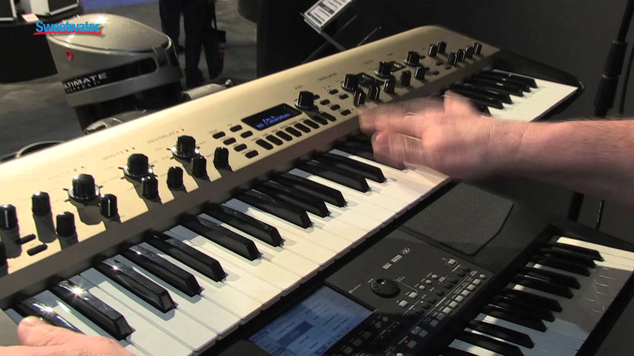 Korg KingKORG Performance Synthesizer Demo - Sweetwater at Winter