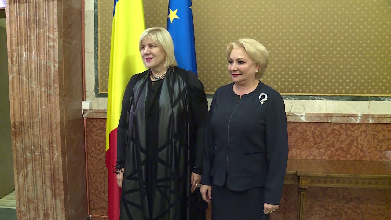 11 14 18 Intrevederea Pm V Dăncilă Cu Comisarul Consiliului