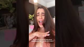 lauren jauregui hitting pabllo vittar's 'lento' high note