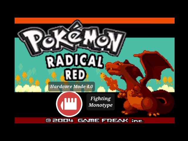 POKEMON RADICAL RED 4.0 BUT I CAN ONLY USE DRAGON TYPE POKEMON 