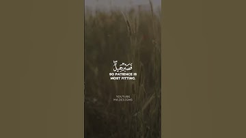 سورة يوسف || فصبر جميل / القارئ طارق محمد✨.