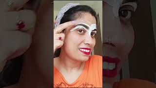 Must Watch The New Way Of Making Eyebrows Without Pain And Without Threading. Eyebrow Kaise Banay...