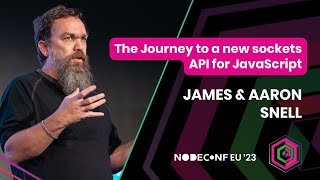 James and Aaron Snell | The Journey to a new socketsAPI for JavaScript screenshot 5