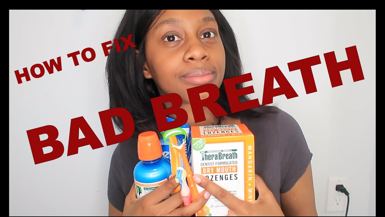 How to fix bad breath thera breath oral hygiene youtube