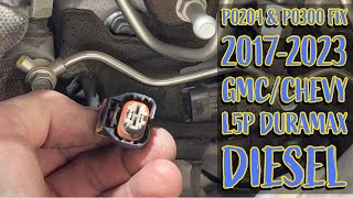 P0204 \& P0300 2018 Duramax L5P Diesel Fix