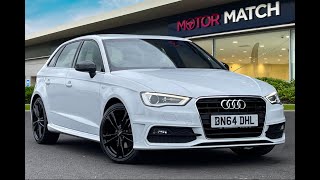Used 2014 Audi A3 1.4 TFSI CoD S line Sportback at Chester | Motor Match Used Cars for Sale