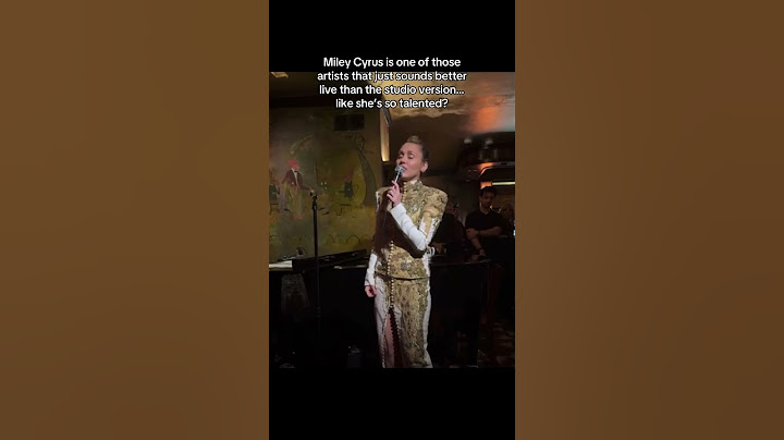 Miley Cyrus performs new song Easy Lover
