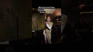 Miley Cyrus Performs New Song Easy Lover