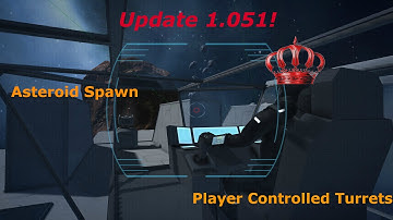 Space Engineers Update 1.051: Turret Control & Asteroid Spawn