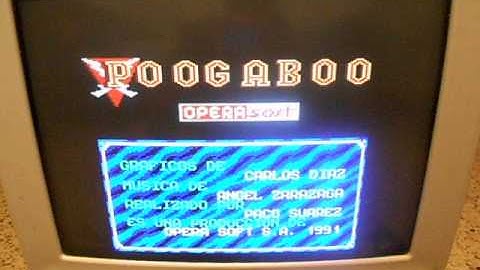 Poogaboo PC (Opera Soft, 1991) in a IBM PS/1 486SX (1992/1993)