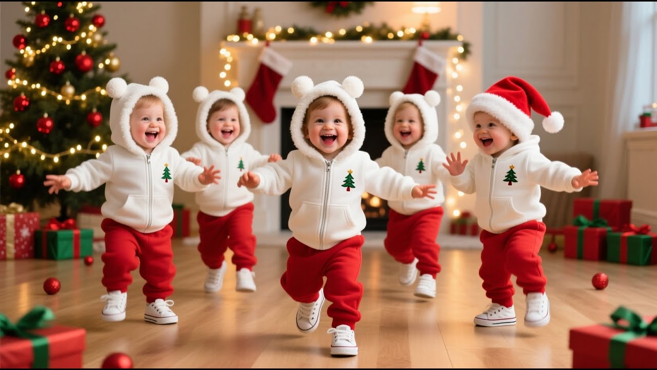 Jingle Bells Song 2025 | Baby Dance & Holiday Fun | Christmas Song for ...