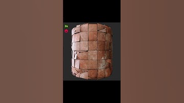 Broken Floor Tile PBR Material | Substance 3D Designer SBS & SBSAR | Game Ready Texture #substance3d